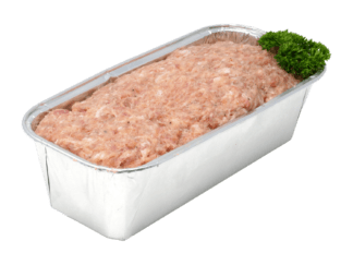 Hackbraten in der Form zum selbst backen