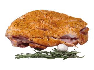 Krustenbraten, gewürzt