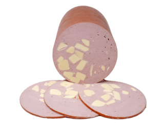 Mortadella mit Käse