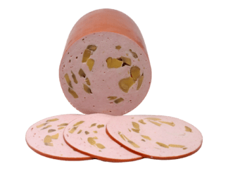 Mortadella mit Pilzen