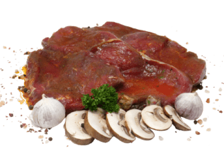 Rinderhüftsteaks, mariniert