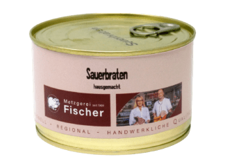Sauerbraten Dose, hausgemacht