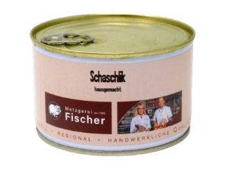 Schaschlik Dose, hausgemacht