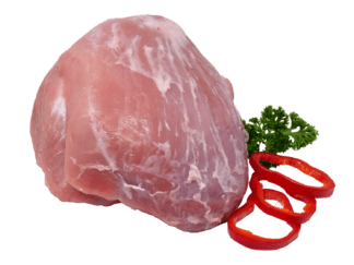 Schweinebraten aus der Nuss