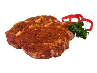 Schweinenackensteaks, gewürzt winzer