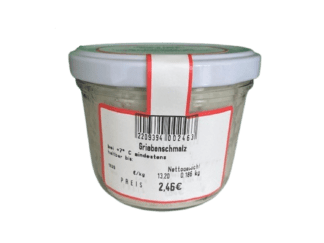 Griebenschmalz Glas