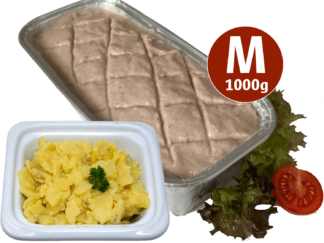 1000g Fleischkäse zum Selberbacken + 320g Kartoffelsalat