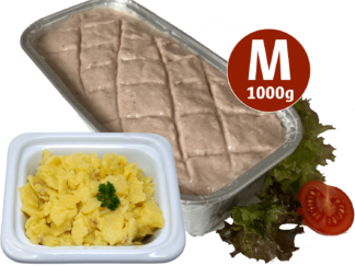 1000g Fleischkäse zum Selberbacken + 320g Kartoffelsalat