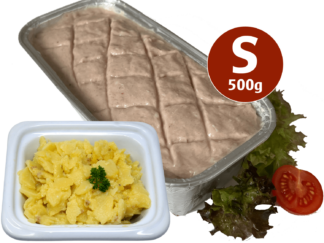 500g Fleischkäse zum Selberbacken + 160g Kartoffelsalat