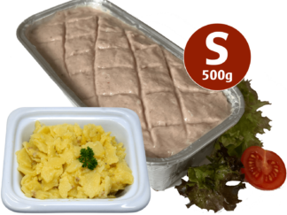 500g Fleischkäse zum Selberbacken + 160g Kartoffelsalat