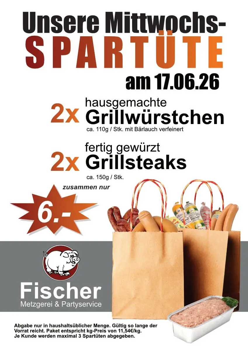 Die Mittwochs Spartüte am 17.06.26 – Bild 4